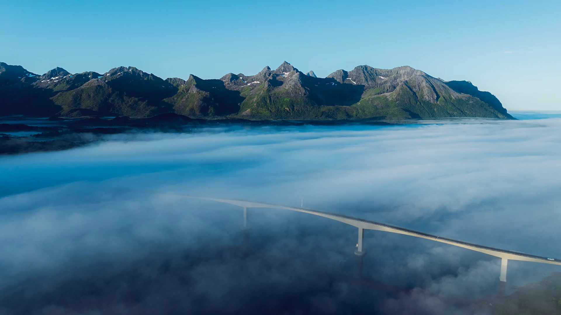 Building reflection in lake